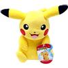 Pokémon Wct Pokemon Pikachu con Le Braccia Abbassate Peluche 20cm Originale Boti