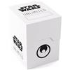 Asmodee Gamegenic Star Wars Unlimited - Cassa Morbida, Colore: Bianco/Nero
