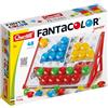 Quercetti Fantacolor Junior Basic, Giochi Bambini 2 Anni Educativi, Bottoni Colorati Montessori, Regalo Bambino 2 Anni, Made in Italy