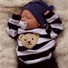 Reborn Baby Bambole 45 cm realistica baby doll corpo morbido silicone bambino ragazzo genuino bambole neonata con lei