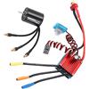 Dilwe Set ESC Motore Brushless RC, Motore Brushless Impermeabile 2430 7200KV con Set Combinato ESC 25A per Kit di Aggiornamento Auto RC 1/16 1/18