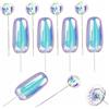 PETSBURG Arcobaleno Twirler, Rainbow Twirler Stick, Rainbow Stick, Magic Party Bubble Wand, Spin Twirl Swirl and Dazzle, per feste e divertenti serate attraenti, motivo casuale (10 pezzi)