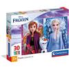 Clementoni - 20251 - Supercolor Puzzle - Disney Frozen - 30 Pezzi - Puzzle Bambini 3 Anni, Puzzle Cartoni Animati - Made In Italy