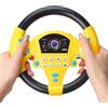 GTFYUDGH Giocattolo Di Simulazione Del Volante, 20x20cm Volante Bambini Giocattoli | Volante Giocattolo Per Bambini, Simulatore Di Guida Bambini Rotazione, Volante Per Bambini Da Auto