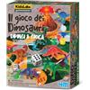4M KidzLabs Il Gioco dei Dinosauri Kit Dipingi & Gioca con 6 Dinosauri e Vulcano | Gioco Creativo ed Educativo STEM per Bambini 5+