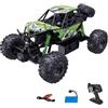Generic Auto RC fuoristrada ad alta velocità anfibia, veicolo RC 4WD 1/10, camion RC elettrico con simulazione 2.4G, auto da montagna Bigfoot per tutti i terreni, per adulti(Green)