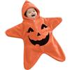 Meaunzyl Vestito Zucca Neonato, Baby Starfish Carino Halloween Costume Neonata,0‑12M | Costume da zucca caldo Footie con cappuccio Star pagliaccetto zip up all-in-one accogliente party loungewear neonati