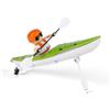 SpedUpX Kayak da 2,4 GHz RC con propulsione paddling, design anti-capsize, luci a LED, lunga durata della batteria, giocattolo d'acqua telecomandato RTR ad alta velocità (verde)