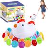Shyllin Uova Montessori, 12 Uova Abbinate Giocattoli, Stockaggio Automobile Gallina, Giocattoli Sensoriali, Sviluppo Competenze Triage, L'Educazione Prescolare, Pasqua (Verdure Colorate)