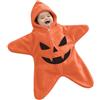 Meaunzyl Vestito Zucca Neonato, Baby Starfish Carino Halloween Costume Neonata,0‑12M | Costume da zucca caldo Footie con cappuccio Star pagliaccetto zip up all-in-one accogliente party loungewear neonati