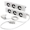 Speedcomfort Starter Set 2 Pezzi: Ventola del Riscaldatore Intelligente per Riscaldatori, Booster di Riscaldamento Durevole per Surriscaldamento e Radiatori, per Risparmiare Energia