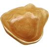 Joygoodta Ciotola di legno, Ciotola di legno Radice di forma irregolare Ciotole di intagliate per cibo 5, 9-7, 5 pollici Frutta divertente per la casa Cucina Centrotavola Centrotavola Decorazione per