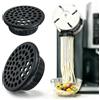 Solyxis Accessorio per spaghetti di gelato compatibile con Ninja Creami Swirl NC700 | confezione da 2, Pressa per pasta a fori multipli per gelato, accessorio per gelatiera per soft serve, Nero