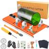 HaroKing Kit di strumenti per tagliare bottiglie di vetro, macchina da taglio fai da te per bottiglie di vino, birra, whisky, champagne e liquori