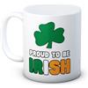 mug-tastic Proud to be Irish - Irlanda Shamrock - Tazza da caffè o tè di alta qualità