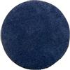 Brandsseller Tappeto da bagno Ø 60 cm Tappetino da bagno Zerbino da bagno Tappeto da doccia rotondo in ciniglia antiscivolo assorbente lavabile in lavatrice - Blu