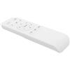 SHINEOFI Telecomando per Ventilatori Soffitto 433 Mhz Bianco, Plastico, 6 Velocità | Atmosfera Estiva, Controllo Luci e Ventola, Layout Chiaro, Pulsanti Intuitivi, Ampia Compatibilità