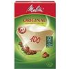 Melitta '200 X in microfibra/Filtro da caffè Melitta Original 100 (Natura Marrone)