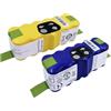 EIISPQ Batteria Da 14,4 V 3000 MAh, Compatibile Con Roomba Serie 500/600/700/800/900 Di Ricambio For Aspirapolvere 510/530/570/580/630/650/780/790/890/891/895