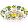 Les Jardins de la Comtesse - Piatto fondo ideale per zuppa o pasta - melamina - Capri - Ø 20 cm - Limoni gialli - Collezione di stoviglie Quasi-Infrangibile MelARTmine