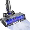 TopWeb Spazzola di ricambio per aspirapolvere senza fili Dyson V6, DC58, DC59, DC61, DC62, DC74, turbina a V con 4 fari a LED per pavimenti duri e tappeti (per interfacce A e B)