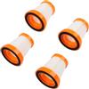 SiSinkal Kit di filtri HEPA per aspirapolvere AC9736/AC9736WO/AM0/ZR009009 | Kit di filtri HEPA per aspirapolvere, di ricambio, intrappola la polvere, facile da montare, ideale per case degli animali