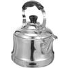 Cabilock Bollitore per Fornelli da 2l in Acciaio Inox per Gas e Induzione | Argento, per Acqua Bollente e Tè, Impugnatura Comoda, Uso Domestico, Design Affidabile