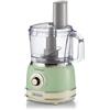Ariete 1781 Robot da cucina Vintage, 1000W, Capacità 1,2 L, Per preparazione impasti, Verde
