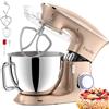 Facelle Impastatrice Planetaria 2000W 8,5L Robot da Cucina Facelle Mixer Cucina | Basso Rumore Multifunzione Impastatrice Professionale con Ganci Impastatore 6 Velocità, lavabile in lavastoviglie