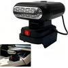 Ruioomeep Stufa a batteria, 2 livelli di calore, girevole a 90°, 2 porte USB, portatile, per campeggio, auto, ufficio, compatibile con Makita BL1830, BL1850, BL1840, BL1845, BL1815, BL1820, BL1860B