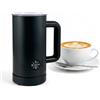 Baroni Home Montalatte Elettrico 4 in 1, Schiumalatte Automatico Caldo e Freddo, 4 Modalità, Capacità 75-300 ml, Rivestimento Antiaderente, Spegnimento Automatico
