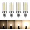 I-SHUNFA Lampade LED E27 a Pannocchia Dimmabili, Luce Naturale 4000K 12W 1300LM | (Confezione da 4)