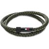 Tommy Hilfiger Jewelry Braccialetto in pelle da uomo dotato di chiusura magnetica