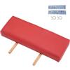 Generic Estensione per Lettino Da Massaggio Supporto in Schiuma Cuscino Poggiapiedi Prolunga Ergonomica per Comfort Extra Adatto per Centri Benessere E, Rosso