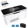 Timisea Borsa frigo elettrica per insulina con batteria, mini borsa frigo con USB e 2-8 °C