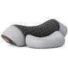 Kivermo Serealab Cuscino Terapeutico Cervicale con Massaggio E (Grigio chiaro) | Memory foam, massaggio vibrante, calore, uso singolo, per adulti e anziani