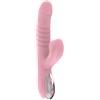 AAKOMA Vibratori a spinta Giocattolo sessuale, Giocattoli stimolatore clitorideo, Vibratorter con 36 frequenze Vibrazione succhiante e 3 velocità Vibratore punto G telescopico Giocattolo anale Pink