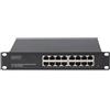 DIGITUS Switch da 10, 16 porte, Gigabit Ethernet, non gestito, per installazioni di rete