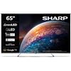 Sharp TV Smart 65 pollici 4K Ultra HD Mini LED QLED Harman Kardon HDMI eARC Dolby Vision Dolby Atmos 65JP7365E