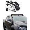 Cujjsrwp Tubo Flessibile Kit Snorkel Per Presa D'aria Per Ford Per Ranger T7 T8 MK2 MC Per UTE Per XLT PX 2015-2022 Tubo Flessibile Per Guado Accessori Esterni Per Pickup 4x4