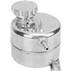 Generic Serbatoio di Espansione del Liquido Refrigerante in Alluminio Robusto da 2,5 Litri con Tappo Adatto per S R53 R52, Installazione Diretta, per la Decorazione del Vano Motore Dell'auto