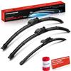 Frankberg 3x Spazzole Tergicristallo 600mm/500mm/325mm,Ant./Post. | Compatibile con Discovery Sport, Discovery IV, Scoperta I, Discovery III, Discovery II, Discovery III Van, Discovery V Van