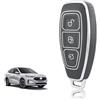 TOOMUME Cover Chiave Auto per Ford Focus MK3 MK4 ST Kuga Fiesta Puma C-Max | Silicone Morbido, Antiurto, Anticaduta, Antigraffio, Custodia Protettiva Chiave per S-Max B-Max Mondeo Ecosport Galaxy Ranger