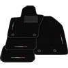 Generico Tappetini compatibili con Jeep Renegade 2014-2025 - Distanza punti di fissaggio (Passeggero) 18 cm, bandiera Italia, kit tappetini auto personalizzati, set tappeti in moquette, tappeto auto