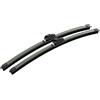 MBPBVRVAF Spazzole Tergicristallo 2 Pezzi LHD Per Jaguar E-Pace E Pace X540 2017-2023 Tergicristalli Anteriori Accessori(Black-Green)