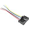 KJBVCEVUD Connettore Auto Per FIAT Per GRANDE Per PUNTO 4C 2008 2009 | 95508692 Resistenza ventola motore ventilatore riscaldamento cablaggio connettore spina di riparazione