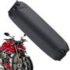 Generico Copriforcella per moto - Copri ammortizzatore posteriore per moto, lunghezza nera, protezione antipolvere impermeabile, protezione antipolvere per moto da cross, pit bike e scooter elettrici