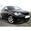 goingfast Spoiler Labbro Sportivo Paraurti Anteriore Nero Opaco Per VW Polo 9N3 2005-2009
