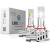LUXLIGHT Lampadina LED HB3-9005 30000LM 100% ADATTABILE 2a Generazione 6500K 12V Bianco 2PZ Kit Lampada Sostituzione PLUG AND PLAY Alogena, Fari Abbaglianti e Anabbaglianti per Auto