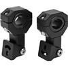 Fydun Staffa di Montaggio per Faretto 2 Pezzi, Supporto Morsetto 18-30 mm con Foro M5, Regolabile per Moto ATV UTV off Road